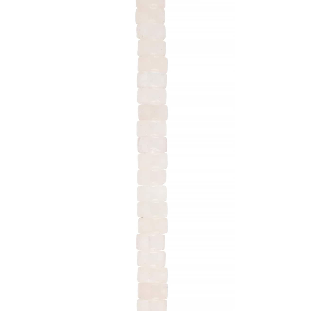 12 Pack: Rose Quartz Heishi Beads by Bead Landing™